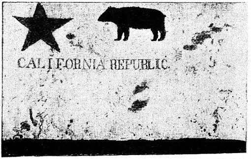 the original Bear Flag of California
